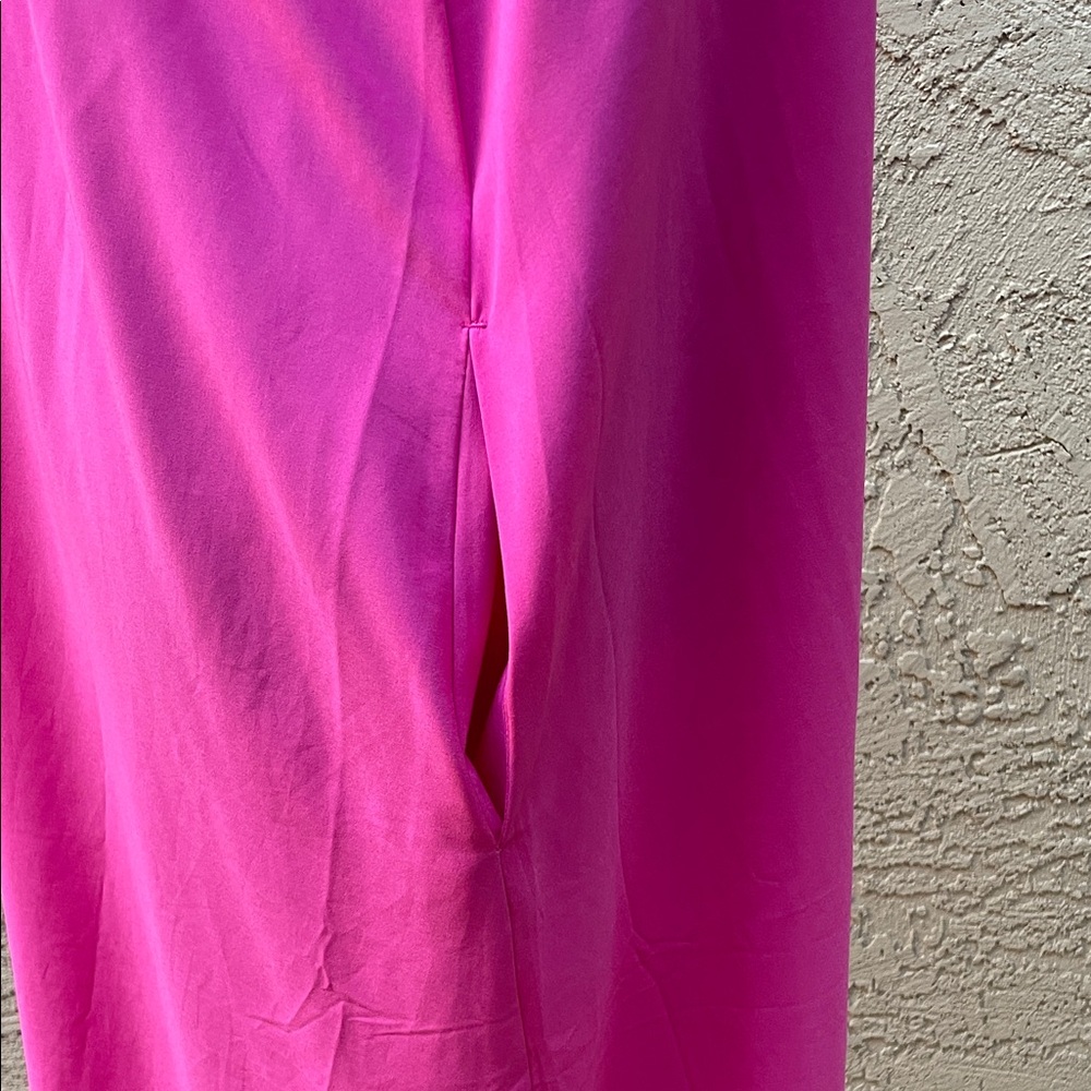 Athleta Bright Pink Presidio Traveler  High-Low Tank Maxi Dress - Picture 6 of 8